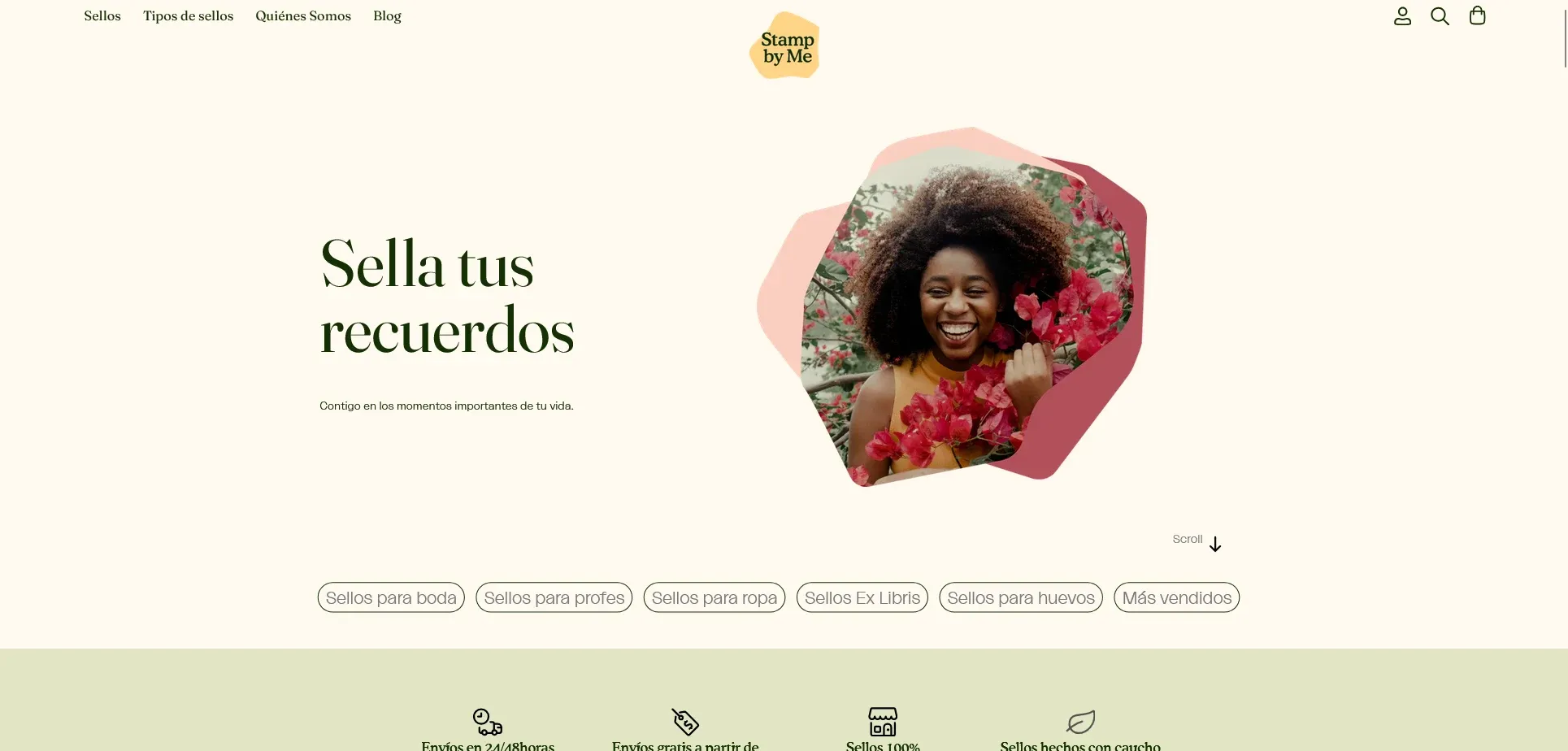 Tienda online de sellos de Stamp by Me